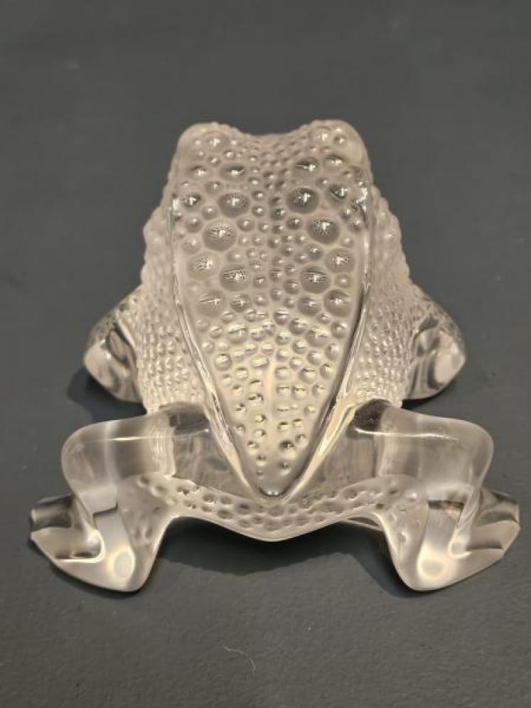Lalique Sitting Toad - Image 5