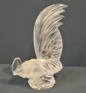 Large Lalique Cockerel