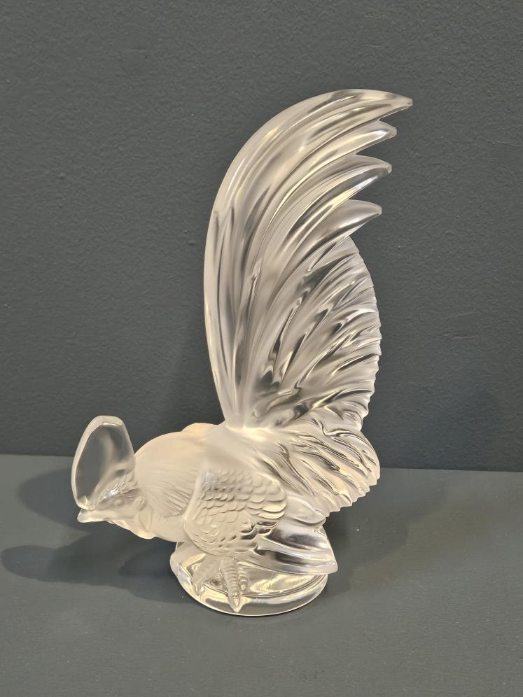 Large Lalique Cockerel - Image 1