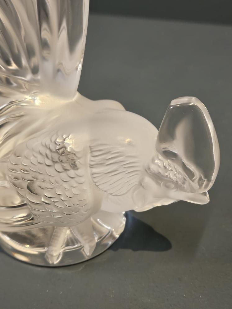 Large Lalique Cockerel - Image 3