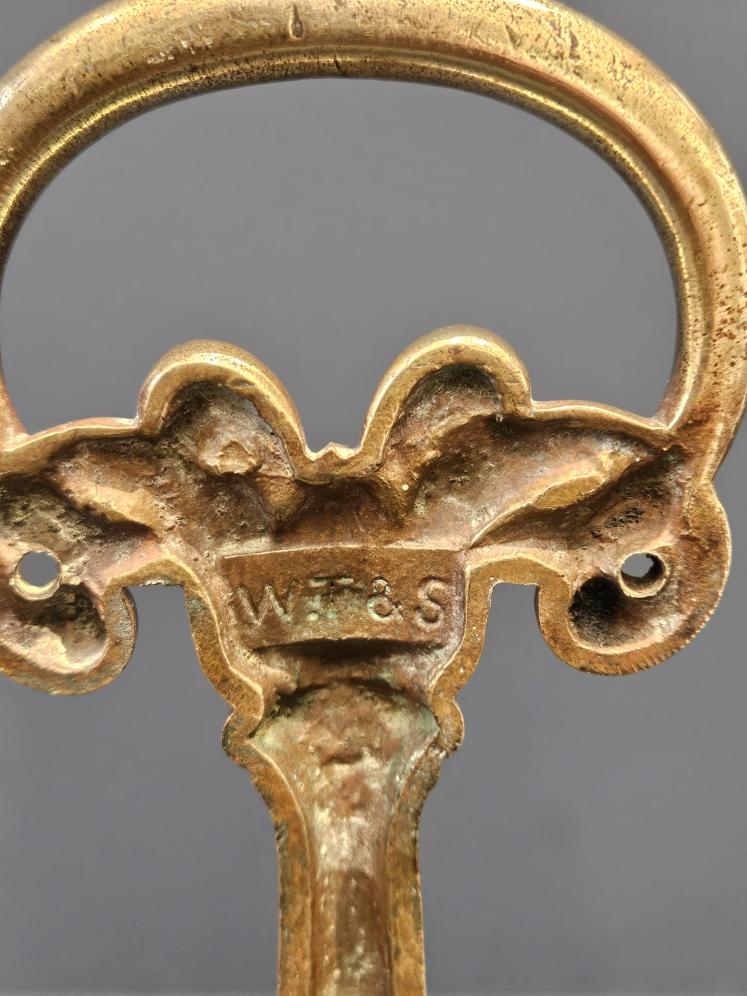 Victorian Brass Door Stop by Tonks - Image 6