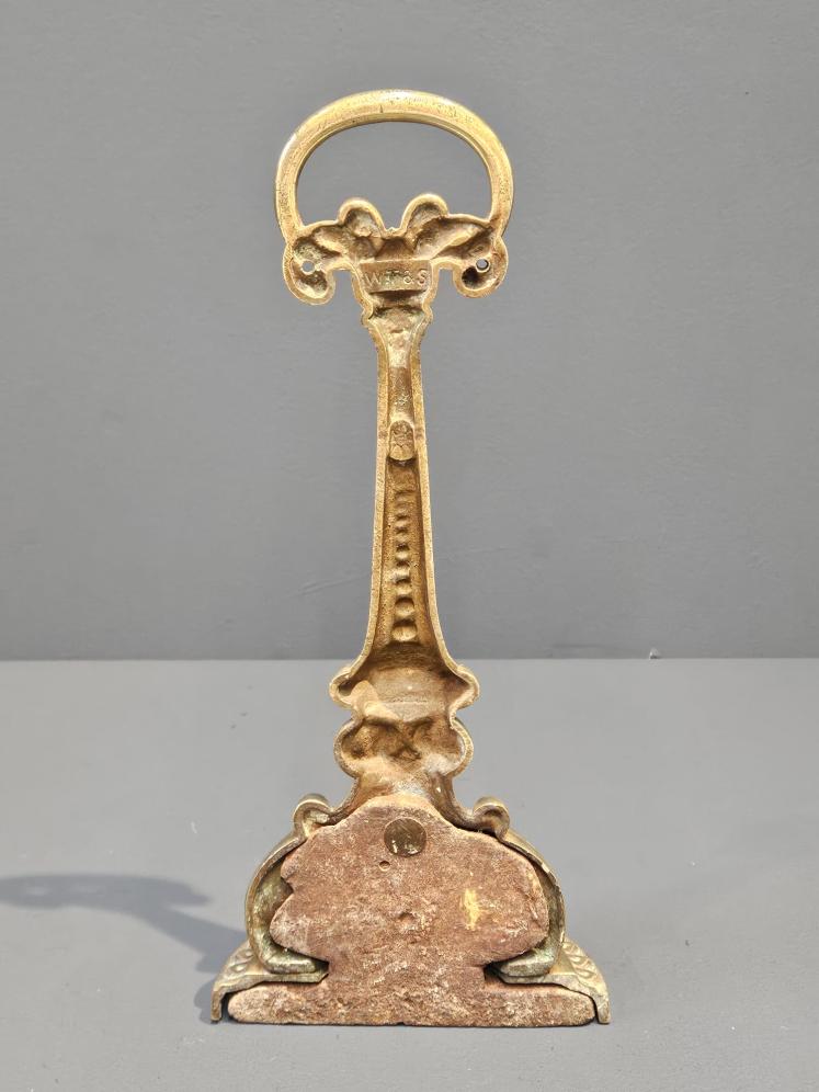 Victorian Brass Door Stop by Tonks - Image 5