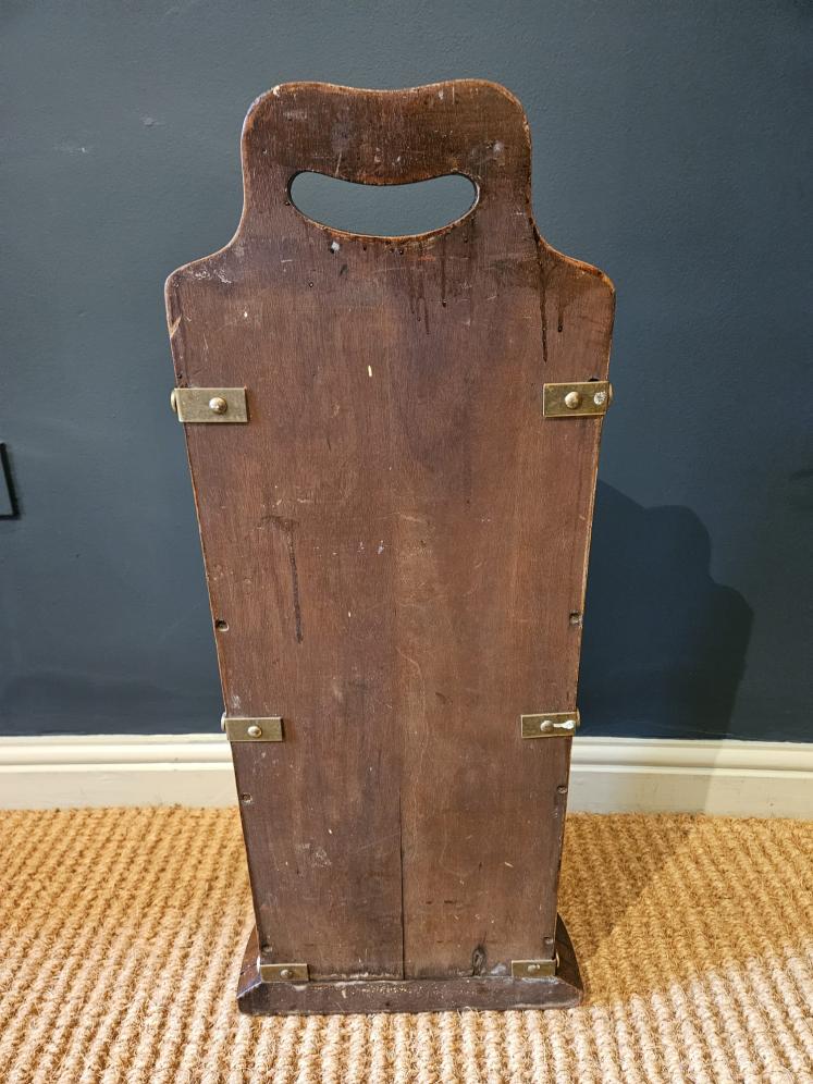 Victorian Mahogany Brass Bound Stick Stand - Image 5