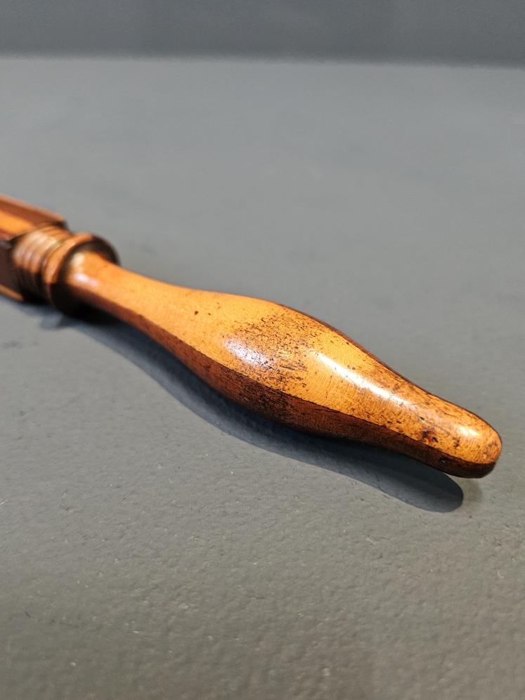 Superb Victorian Inlaid Tailors Stick - Image 6