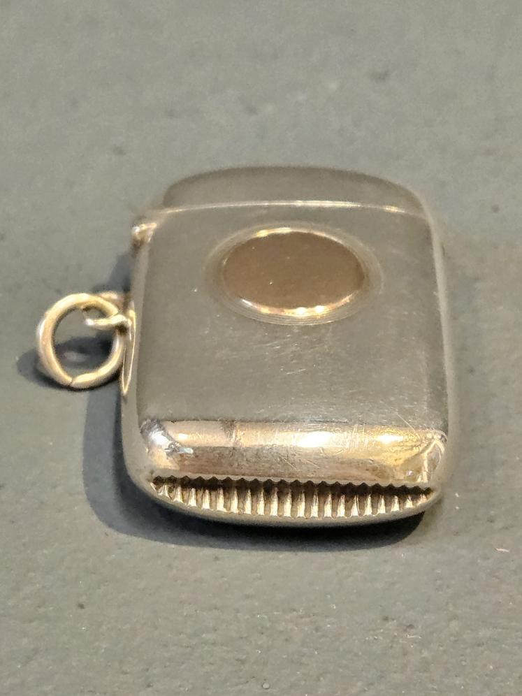 Silver and 9ct Gold Vesta - Image 5