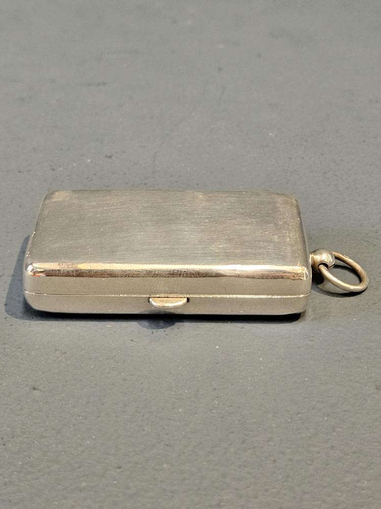 Silver Double Sovereign and Bank Note Case - Image 6