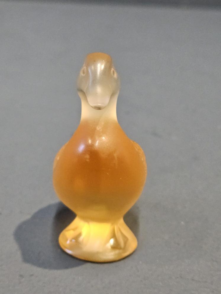 Lalique Gold Opalescent Duck - Image 5