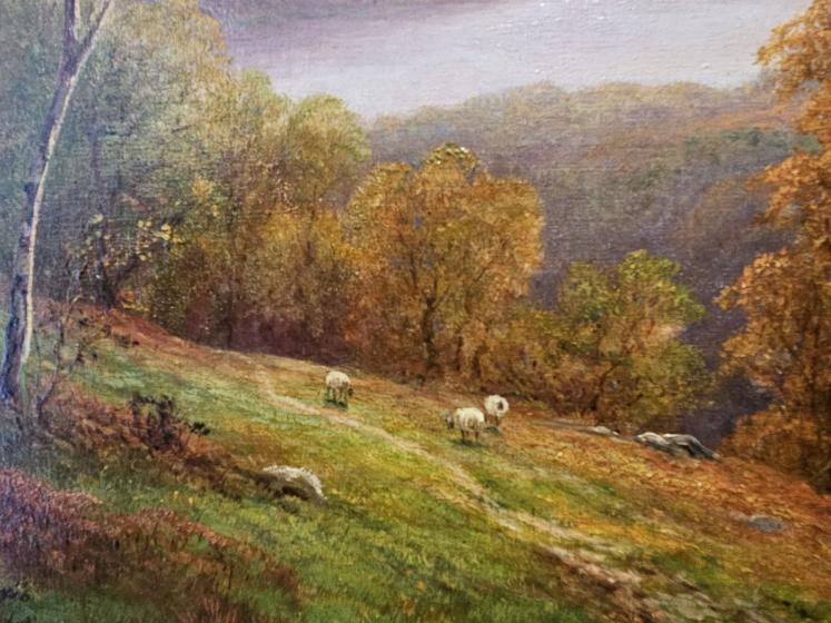 Superb Oil on Canvas Painting by William Mellor 'Ulverston' - Image 10