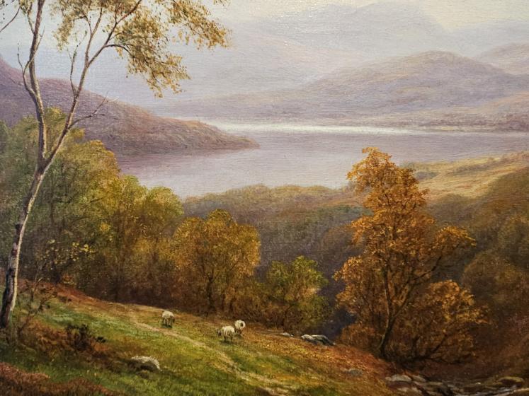 Superb Oil on Canvas Painting by William Mellor 'Ulverston' - Image 6