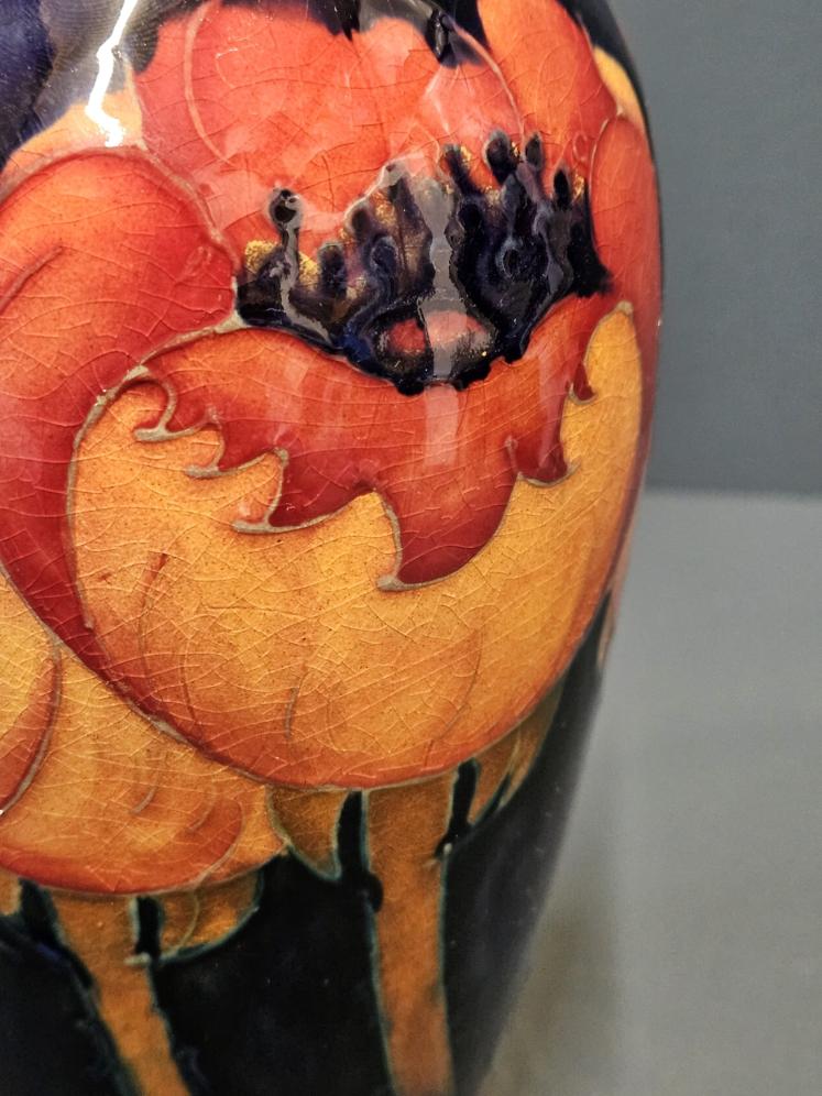 Moorcroft Big Poppy Vase - Image 4