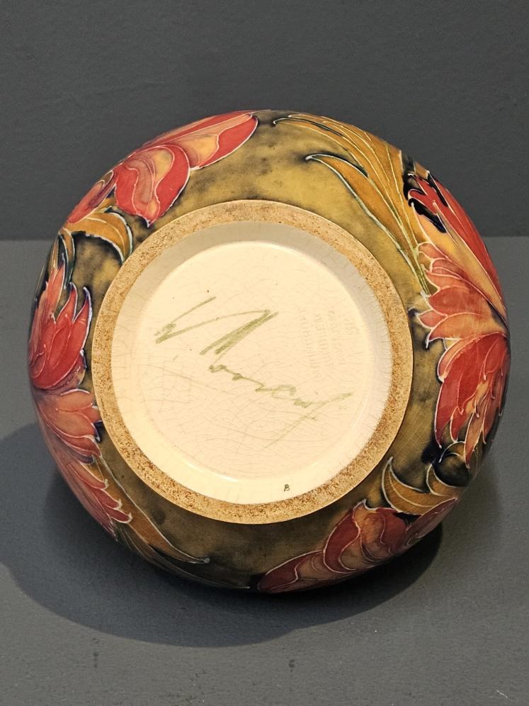 Moorcroft Spanish Squat Vase - Image 4