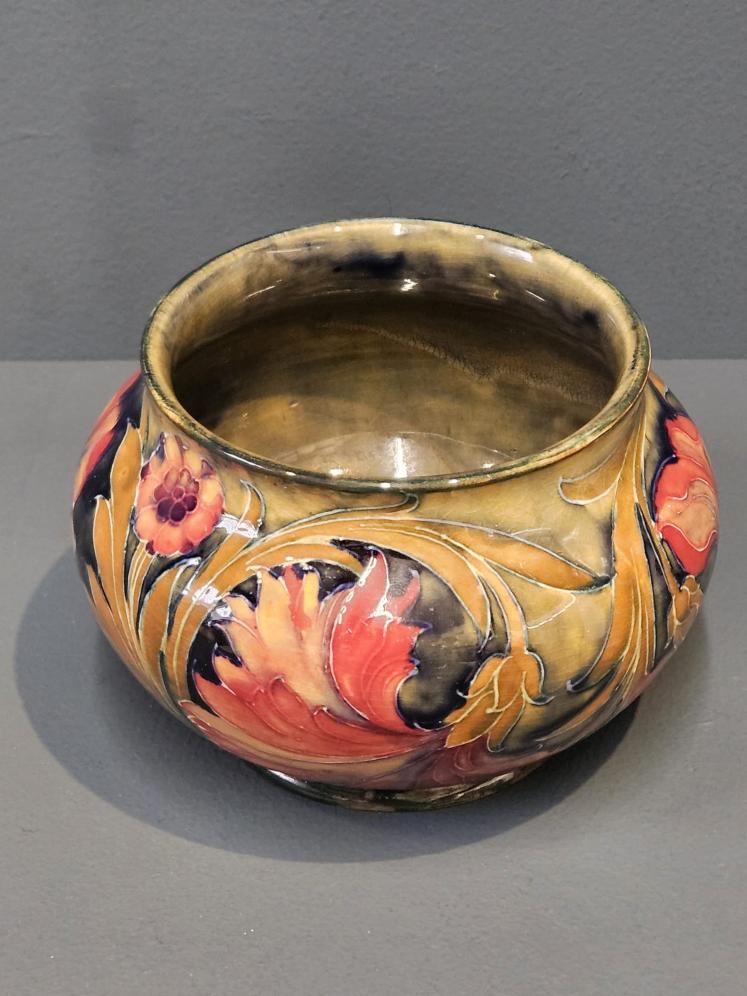 Moorcroft Spanish Squat Vase - Image 3