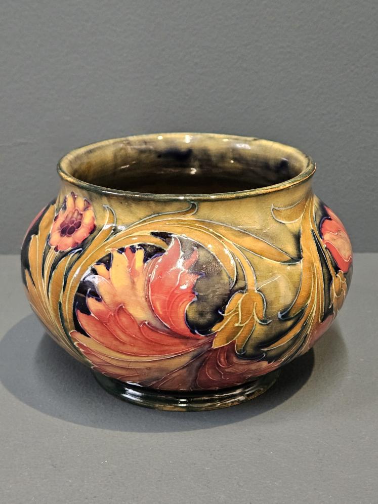 Moorcroft Spanish Squat Vase - Image 1