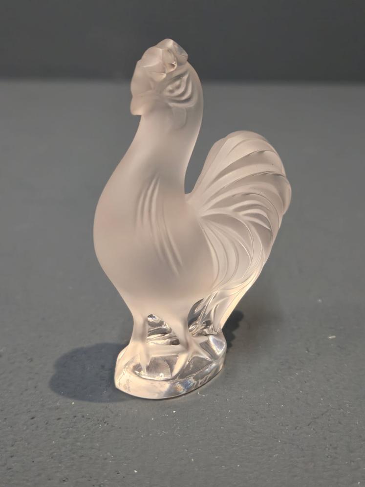 Lalique Opalescent Cockerel - Image 2