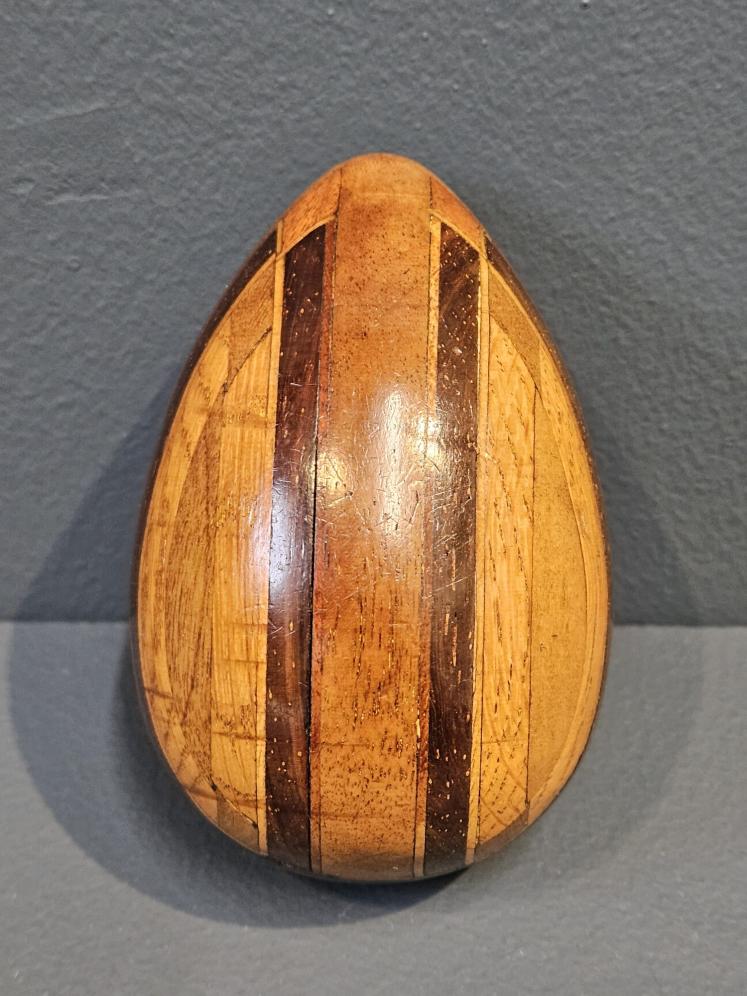 Victorian Treen Sock Darning Egg - Image 5