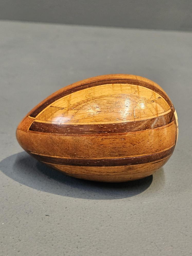 Victorian Treen Sock Darning Egg - Image 2
