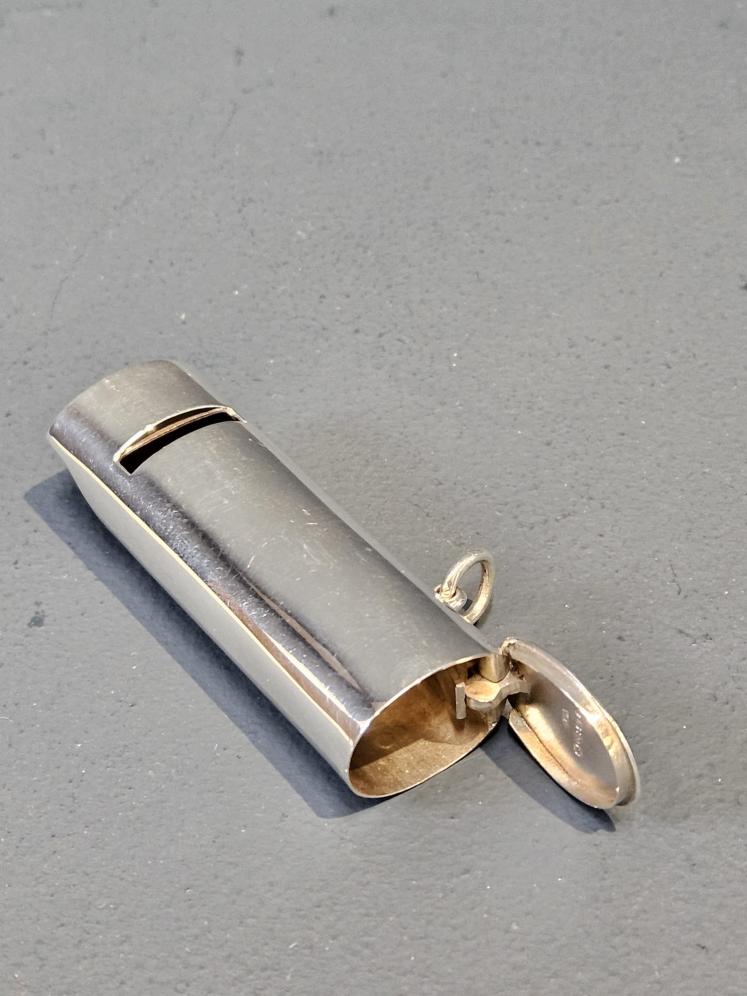 Victorian Chester Silver Vesta and Whistle - Image 5