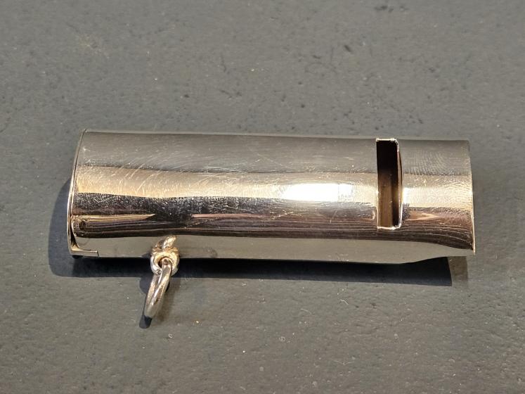 Victorian Chester Silver Vesta and Whistle - Image 2