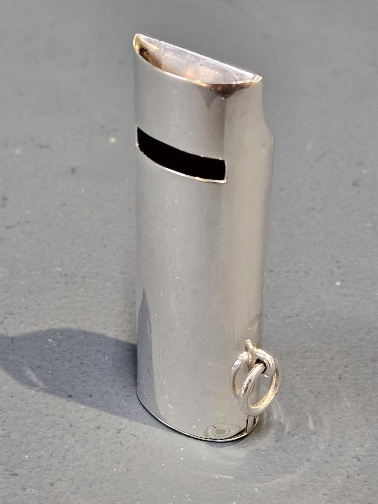 Victorian Chester Silver Vesta and Whistle - Image 1