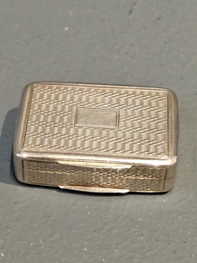 Fine Quality George III Silver Vinaigrette - Image 4