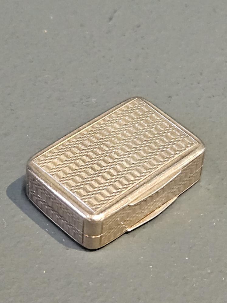 Fine Quality George III Silver Vinaigrette - Image 2