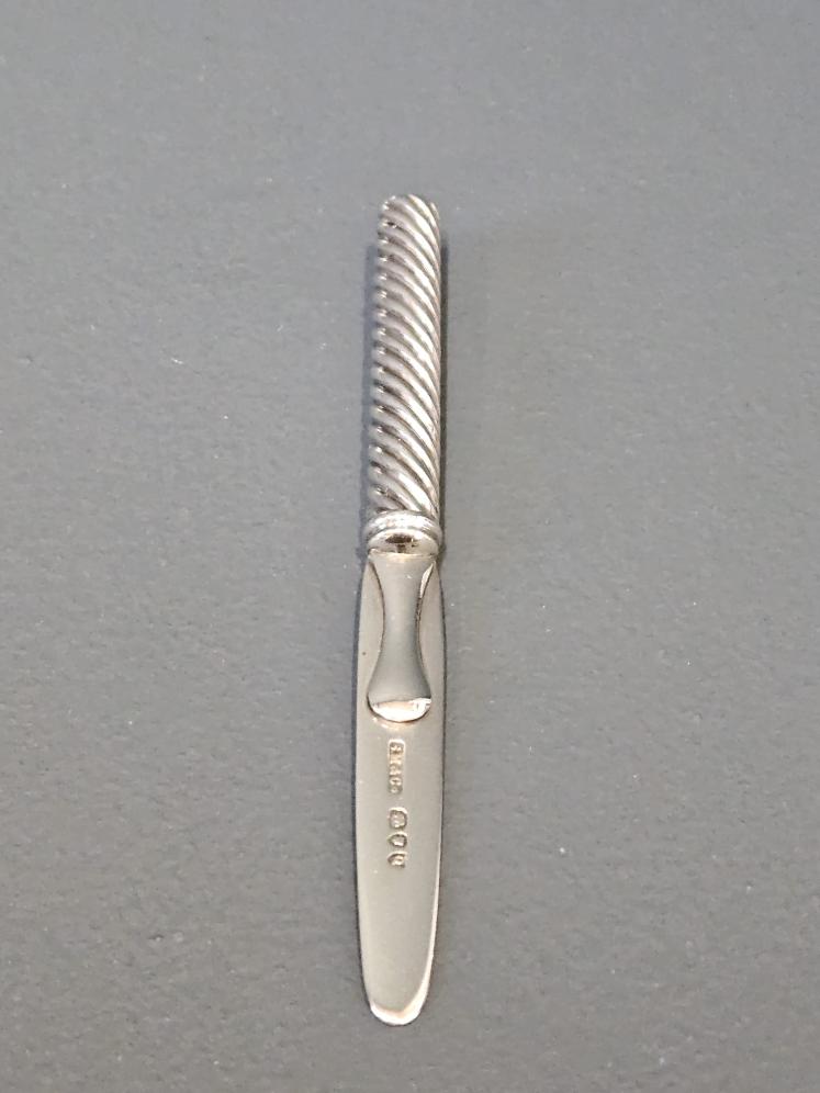 Sampson Mordan Silver Paper Knife Book Mark - Image 3