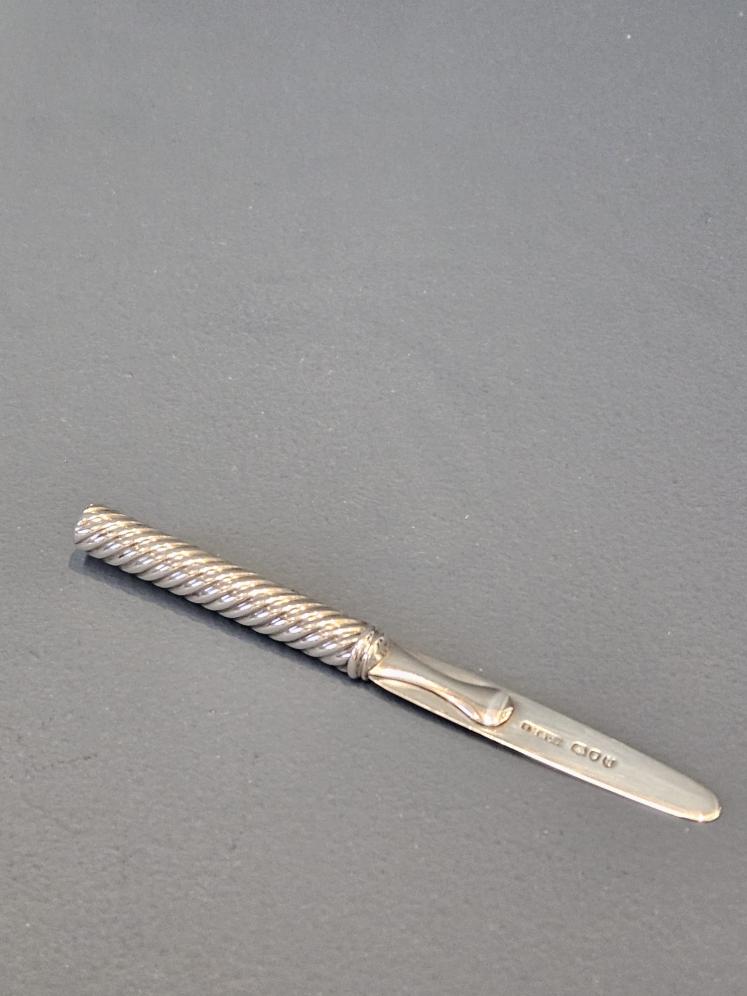 Sampson Mordan Silver Paper Knife Book Mark - Image 1