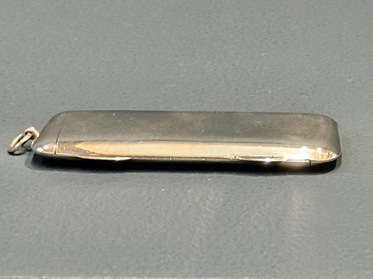 Rare Edwardian Sampson Mordan Spring Loaded Silver 8 Sovereign Case - Image 3
