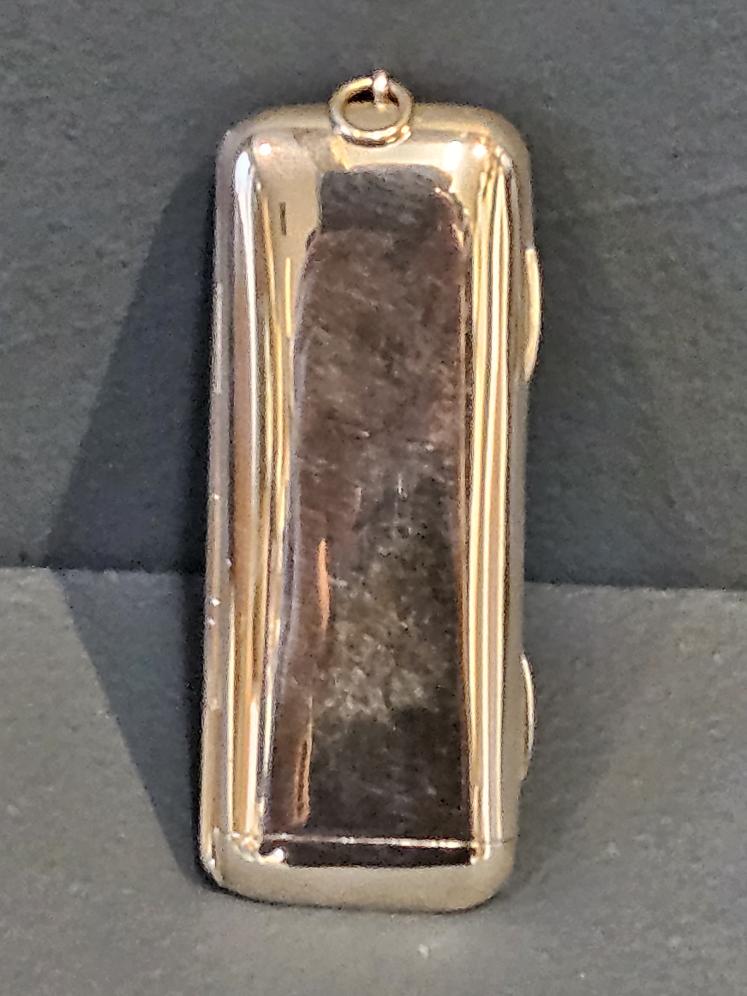 Rare Edwardian Sampson Mordan Spring Loaded Silver 8 Sovereign Case - Image 2