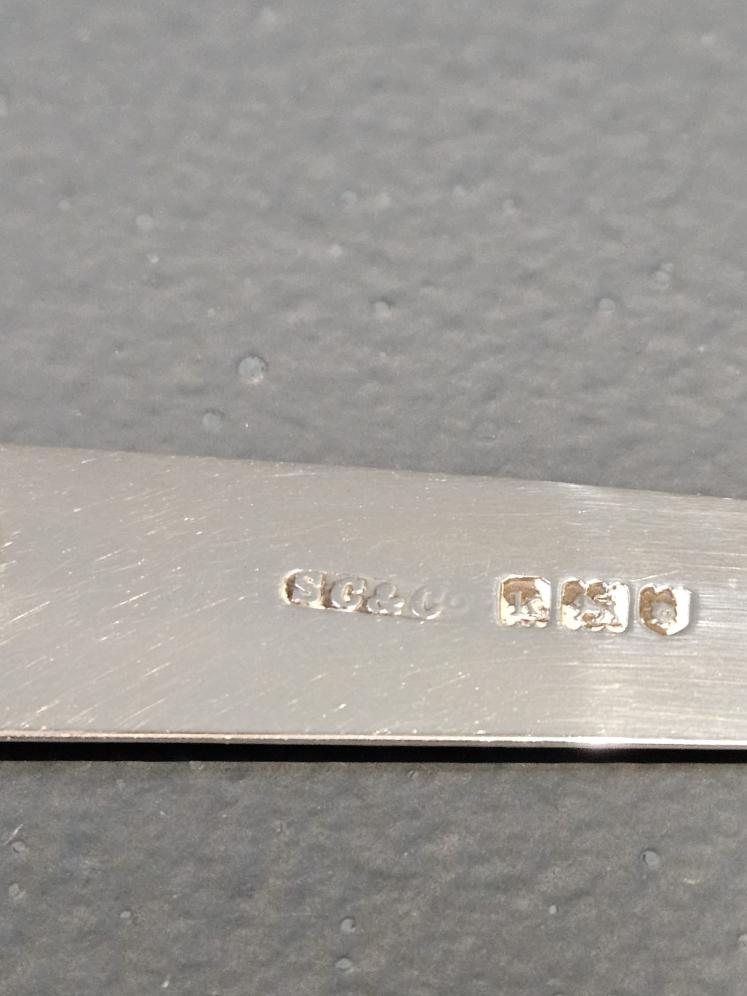Edwardian Silver Book Mark with Turquoise Stone - Image 5
