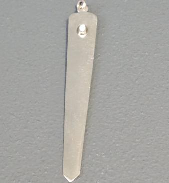 Edwardian Silver Book Mark with Turquoise Stone