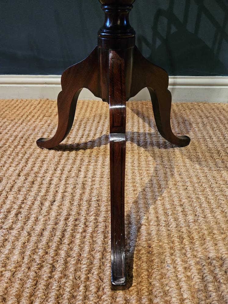 Victorian Mahogany and Brass Framed Magazine Stand - Image 6