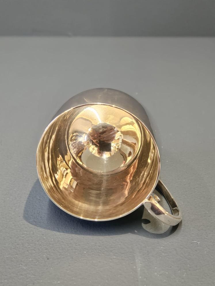 George VI Polished Silver Mug - Image 6
