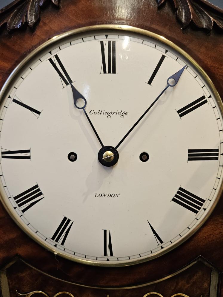 Fine Quality William IV London Bracket Clock and Bracket - Image 7
