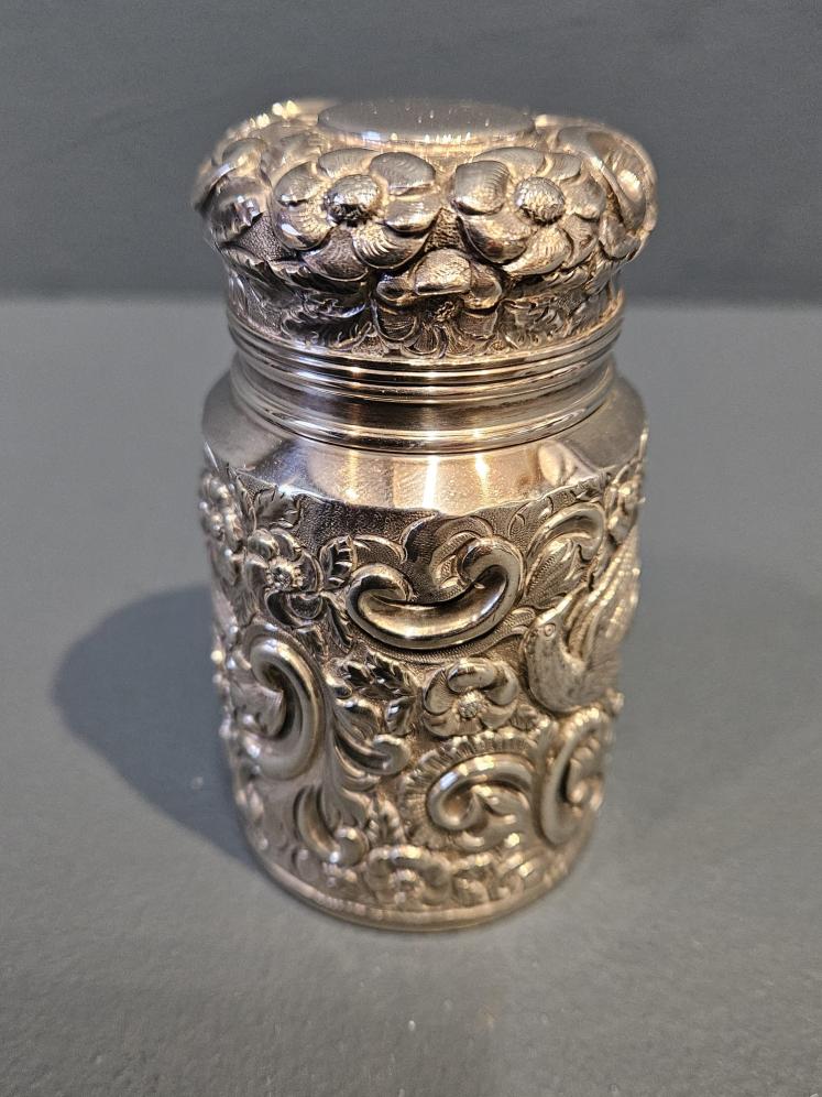 Victorian Silver Cologne Bottle by Sampson Mordan  - Image 2