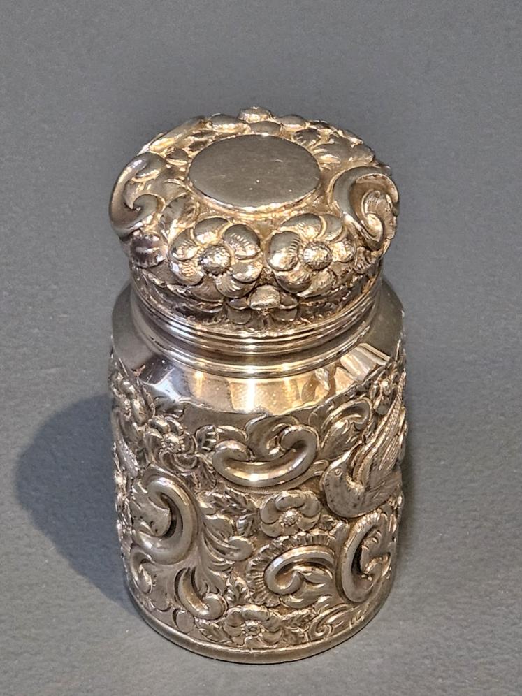 Victorian Silver Cologne Bottle by Sampson Mordan  - Image 1
