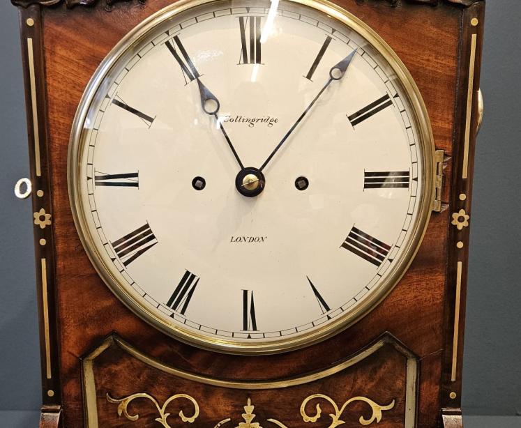 Fine Quality William IV London Bracket Clock and Bracket - Video