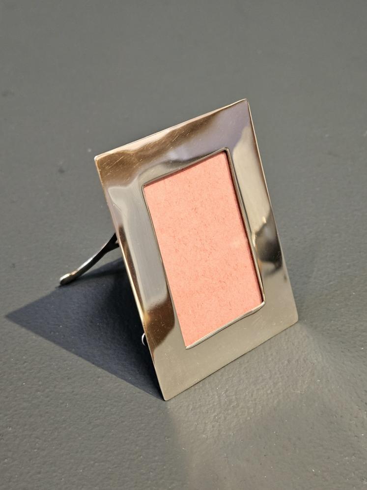 Small Plain Silver Photo Frame - Image 1