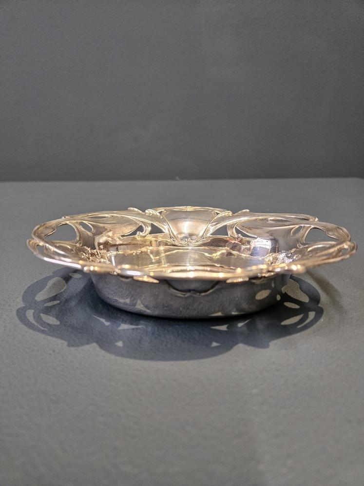 Fine Quality Edwardian Silver Art Nouveau Dish - Image 5