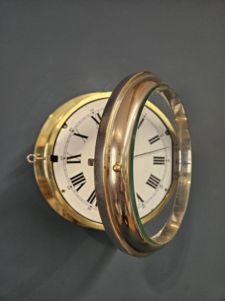 Victorian Seconds Sweep Ships Clock by Smiths, Cricklewood - Image 2