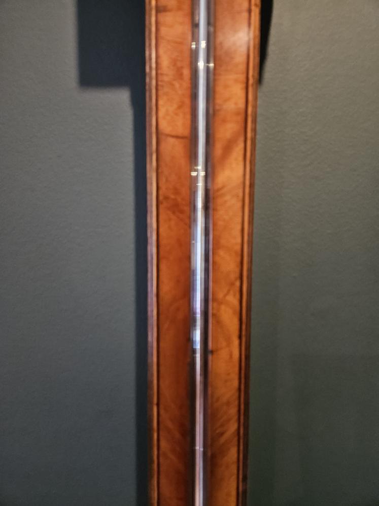 Georgian Mahogany York Stick Barometer - Image 3