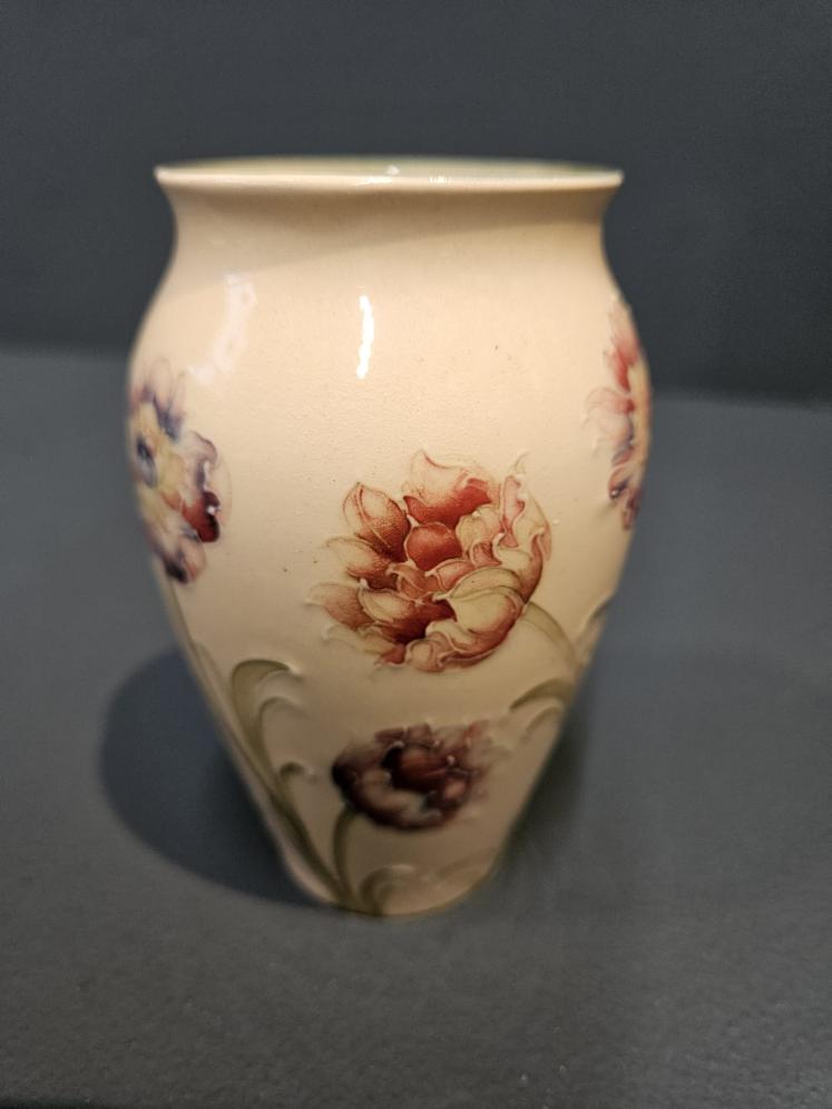 Rare Moorcroft for Liberty's Pink Cornflower Vase - Image 7