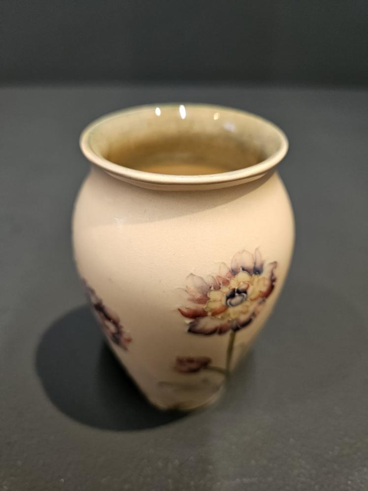 Rare Moorcroft for Liberty's Pink Cornflower Vase - Image 4