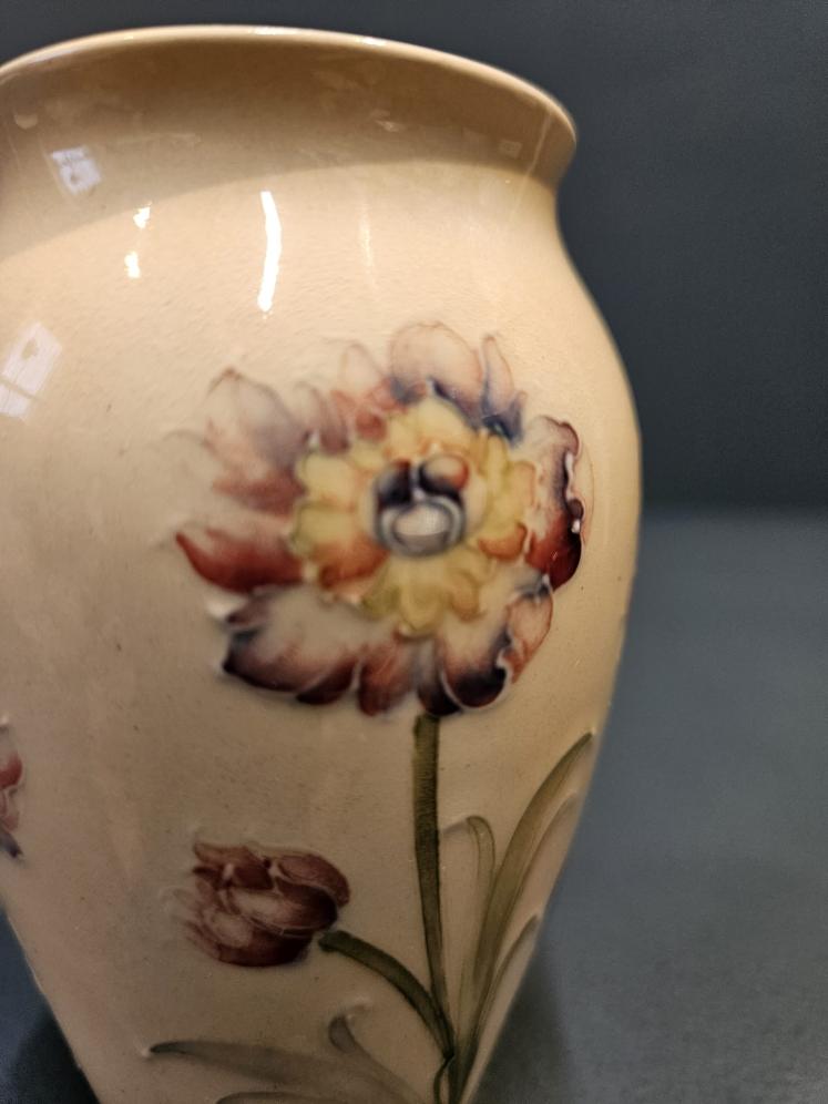 Rare Moorcroft for Liberty's Pink Cornflower Vase - Image 3