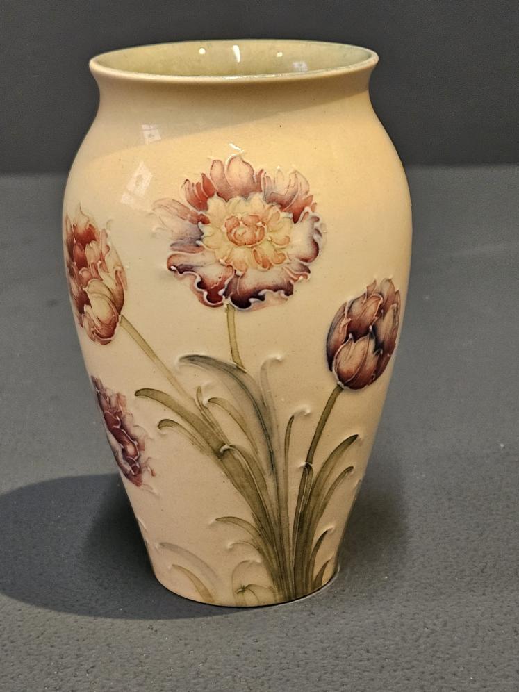 Rare Moorcroft for Liberty's Pink Cornflower Vase - Image 1