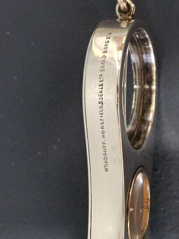 Rare George V Silver Map Measure, Compass and Magnifier Combination - Image 12