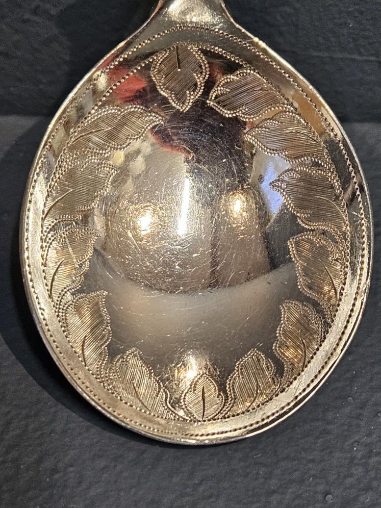 Georgian Silver Caddy Spoon - Image 7