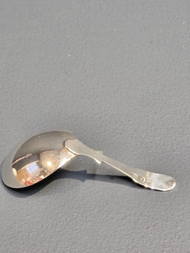 Georgian Silver Caddy Spoon - Image 2