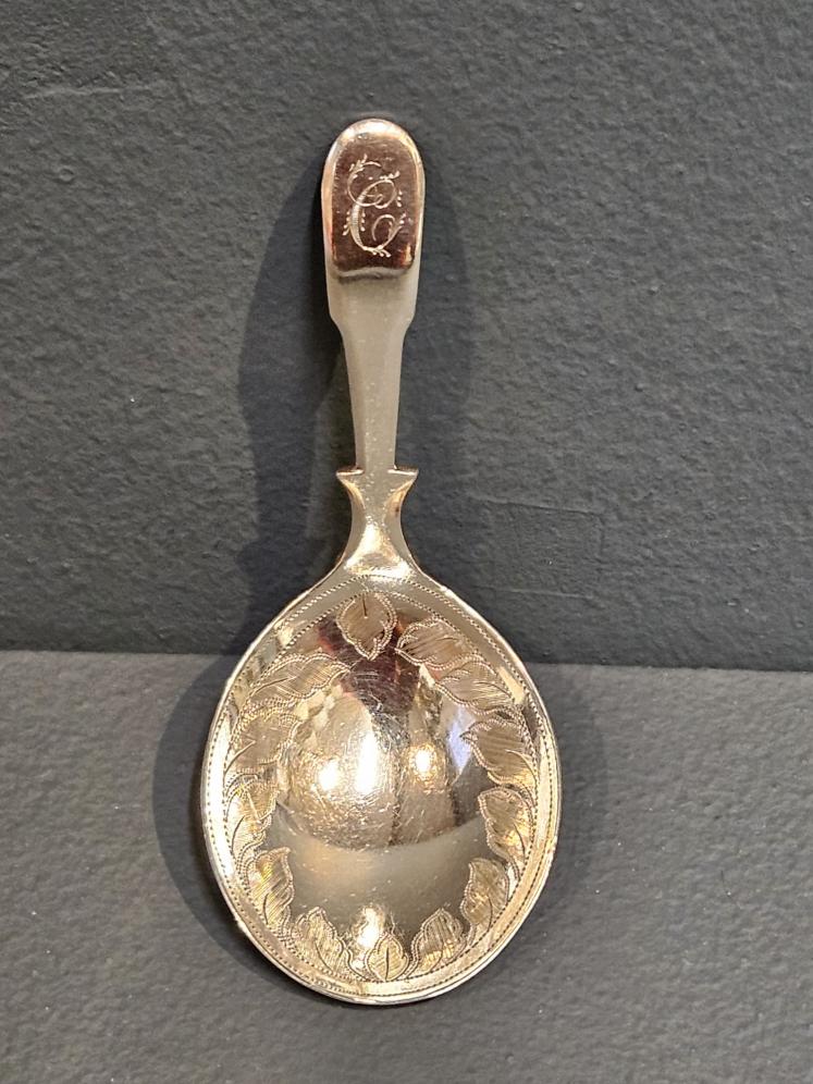 Georgian Silver Caddy Spoon - Image 1