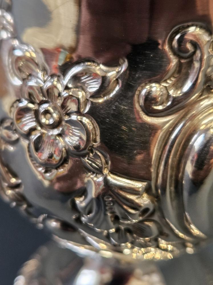 Edwardian Silver Cream Jug - Image 8